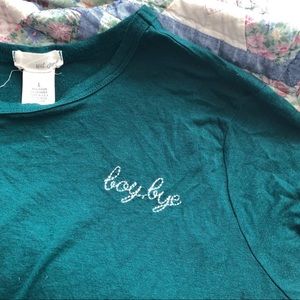 Embroidered comfy Tee